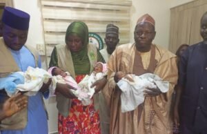 BASHMA to support newly born quadruplets mother ,her babies in Azare