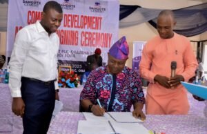 Dangote Cement Obajana, Jakura Community, Seal Landmark Dev’t Pact